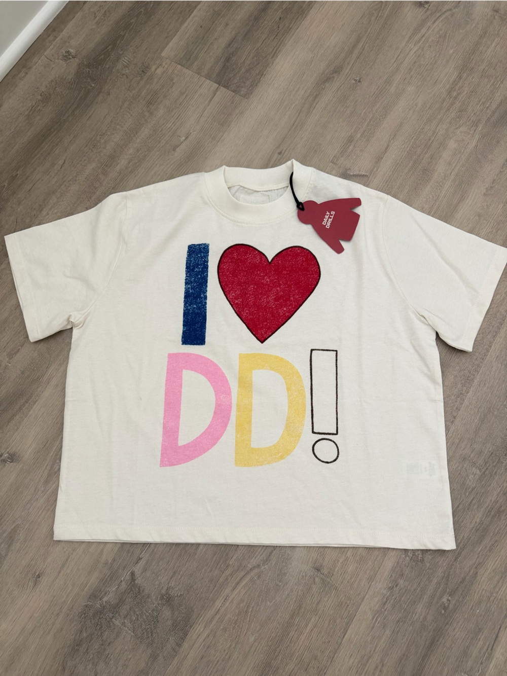 Daily Drills Tee “I heart DD”